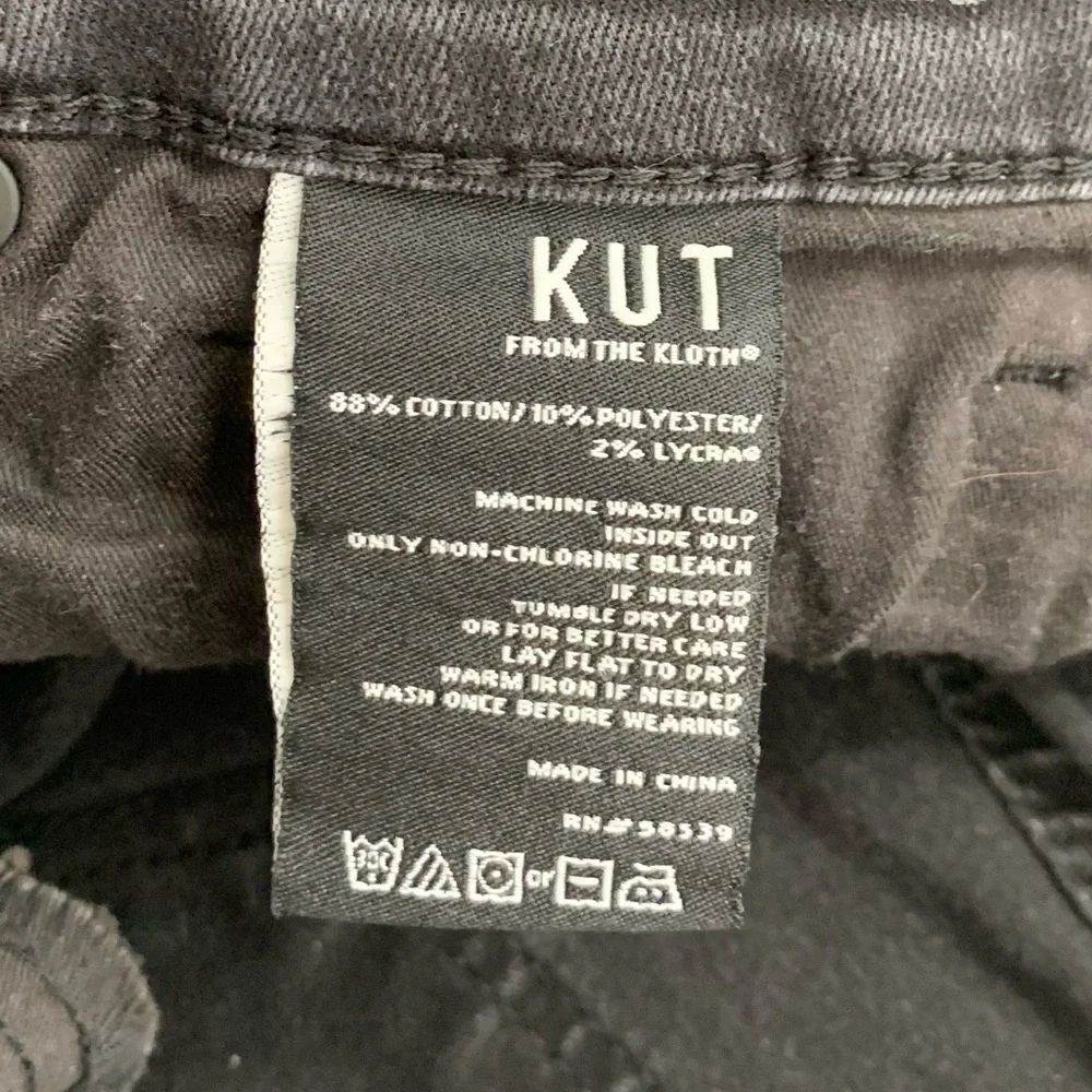 Kut from the Kloth High Rise MIA Fab Ab Skinny Jeans Size 8